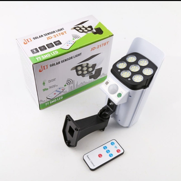 چراغ خورشیدی دوربین KL-2178T رنگ مهتابی